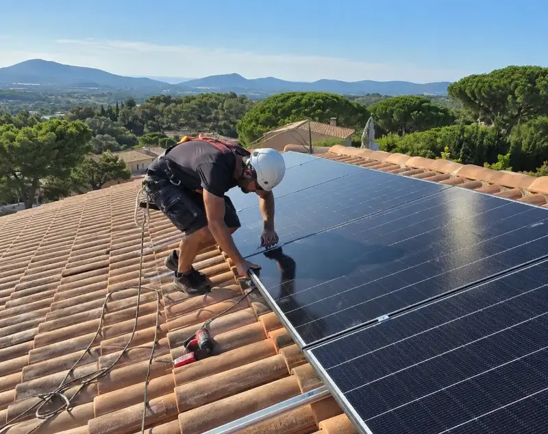 Installateur panneaux solaires Nyons — pose photovoltaïque sur toiture