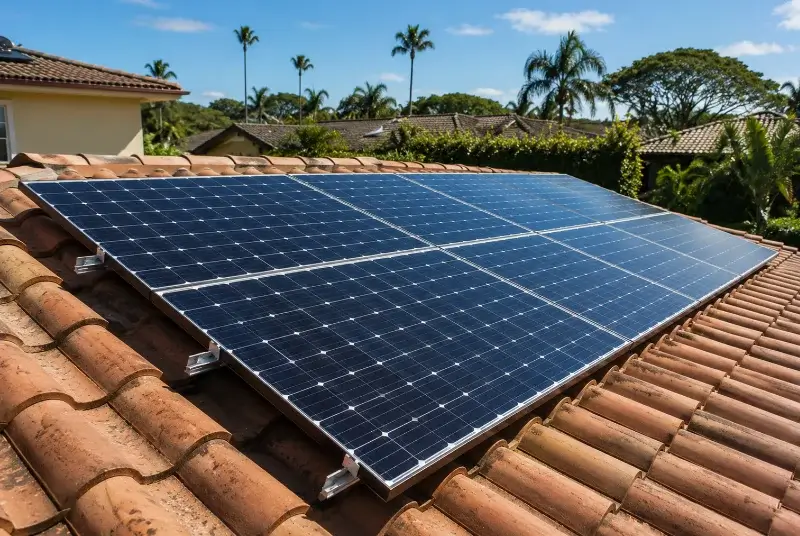 Installation de panneaux solaires à Nyons