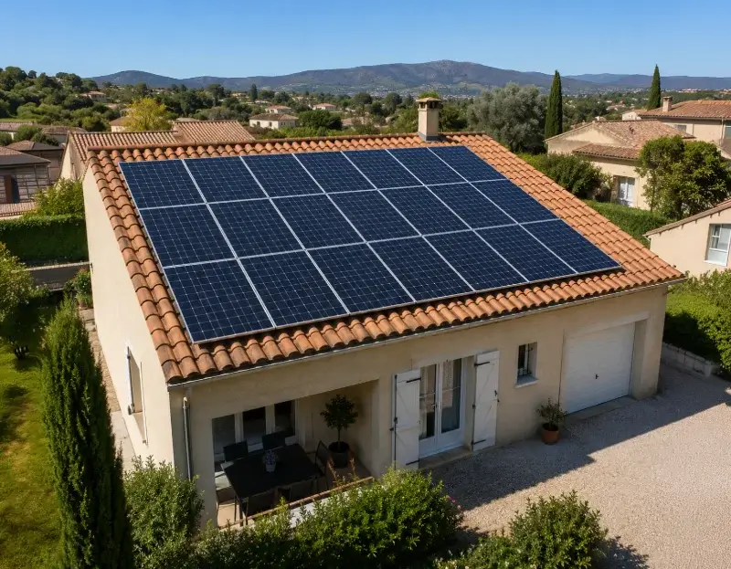 Prime à l'autoconsommation panneaux solaires Nyons — aide financière de l'État